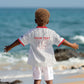 Custom Cabo Verde Kid Hawaiian Shirt Blue Sharks Fear No Giants