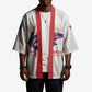 Custom Cabo Verde Kimono Blue Sharks Fear No Giants