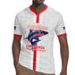 Custom Cabo Verde Rugby Jersey Blue Sharks Fear No Giants