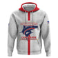Custom Cabo Verde Zip Hoodie Blue Sharks Fear No Giants