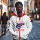 Custom Cabo Verde Zip Hoodie Blue Sharks Fear No Giants