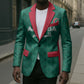 Custom Algeria Football 2026 Blazer Algerian Geometric Patterns