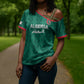 Custom Algeria Football 2026 Cross Shoulder Shirt Algerian Geometric Patterns