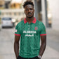 Custom Algeria Football 2026 Polo Shirt Algerian Geometric Patterns