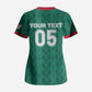 Custom Algeria Football 2026 Scrub Top Algerian Geometric Patterns