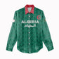 Custom Algeria Football 2026 Women Casual Shirt Algerian Geometric Patterns