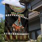 Ivory Coast Festival Of Masks Garden Flag Traditional Zaouli Dance