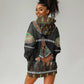 Ivory Coast Festival Of Masks Hoodie Dress Traditional Zaouli Dance