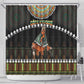 Ivory Coast Festival Of Masks Shower Curtain Traditional Zaouli Dance