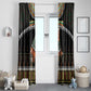Ivory Coast Festival Of Masks Window Curtain Traditional Zaouli Dance