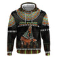 Ivory Coast Festival Of Masks Zip Hoodie Traditional Zaouli Dance