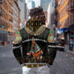 Ivory Coast Festival Of Masks Zip Hoodie Traditional Zaouli Dance