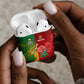 South Africa And England Rugby AirPods Case Springboks And Red Rose Together - African Pride