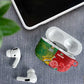 South Africa And England Rugby AirPods Case Springboks And Red Rose Together - African Pride