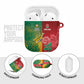 South Africa And England Rugby AirPods Case Springboks And Red Rose Together - African Pride