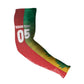 South Africa And England Rugby Custom Arm Sleeves Springboks And Red Rose Together - African Pride