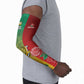 South Africa And England Rugby Custom Arm Sleeves Springboks And Red Rose Together - African Pride