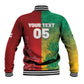 South Africa And England Rugby Custom Baseball Jacket Springboks And Red Rose Together - African Pride