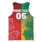 South Africa And England Rugby Custom Basketball Jersey Springboks And Red Rose Together - African Pride