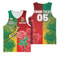South Africa And England Rugby Custom Basketball Jersey Springboks And Red Rose Together - African Pride
