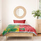 South Africa And England Rugby Bedding Set Springboks And Red Rose Together - African Pride