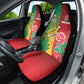 South Africa And England Rugby Car Seat Cover Springboks And Red Rose Together - African Pride
