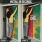 South Africa And England Rugby Custom Door Cover Springboks And Red Rose Together - African Pride