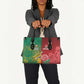 South Africa And England Rugby Leather Bag Springboks And Red Rose Together - African Pride