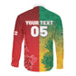 South Africa And England Rugby Custom Long Sleeve Button Shirt Springboks And Red Rose Together - African Pride