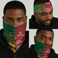 South Africa And England Rugby Neck Gaiter Springboks And Red Rose Together - African Pride