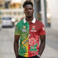 South Africa And England Rugby Custom Polo Shirt Springboks And Red Rose Together - African Pride