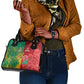 South Africa And England Rugby Shoulder Handbag Springboks And Red Rose Together - African Pride