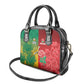 South Africa And England Rugby Shoulder Handbag Springboks And Red Rose Together - African Pride