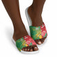 South Africa And England Rugby Slide Sandals Springboks And Red Rose Together - African Pride