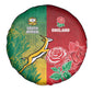 South Africa And England Rugby Spare Tire Cover Springboks And Red Rose Together - African Pride