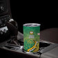 South Africa And England Rugby Custom Tumbler Cup Springboks And Red Rose Together - African Pride
