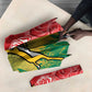 South Africa And England Rugby Umbrella Springboks And Red Rose Together - African Pride