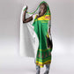 Afro Ethiopia Christmas Hooded Blanket Melkam Gena Yegena Abat