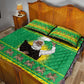 Afro Ethiopia Christmas Quilt Bed Set Melkam Gena Yegena Abat