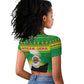 Afro Ethiopia Christmas Raglan Cropped T shirt Melkam Gena Yegena Abat
