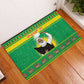 Afro Ethiopia Christmas Rubber Doormat Melkam Gena Yegena Abat