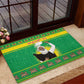 Afro Ethiopia Christmas Rubber Doormat Melkam Gena Yegena Abat