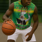 Afro Ethiopia Christmas Sleeveless Zip Hoodie Melkam Gena Yegena Abat - African Pride