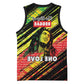 Reggae Legend Basketball Jersey Love The Life You Live Live The Life You Love - African Pride