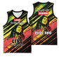 Reggae Legend Basketball Jersey Love The Life You Live Live The Life You Love - African Pride