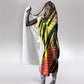 Reggae Legend Hooded Blanket Love The Life You Live Live The Life You Love
