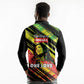 Reggae Legend Long Sleeve Polo Shirt Love The Life You Live Live The Life You Love