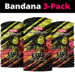 Reggae Legend Neck Gaiter Love The Life You Live Live The Life You Love LT05