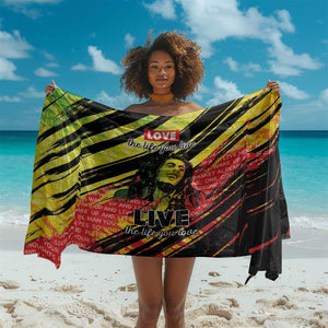 Reggae Legend Sarong Love The Life You Live Live The Life You Love