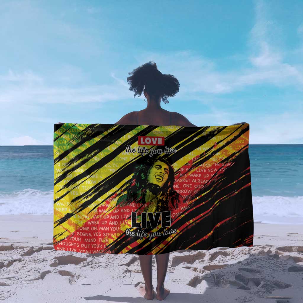 Reggae Legend Sarong Love The Life You Live Live The Life You Love